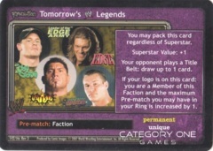 Tomorrows WWE Legends